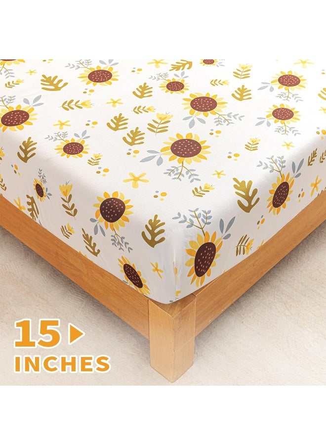 Marquess Microfiber Flannel Sheet Set -Luxury Printed 4 Piece Bedding Collection-Deep Pocket Ultra Soft & Durable (White, King) - Image 3